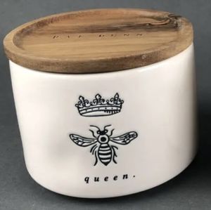 Rae Dunn Queen Bee Stackable Canister